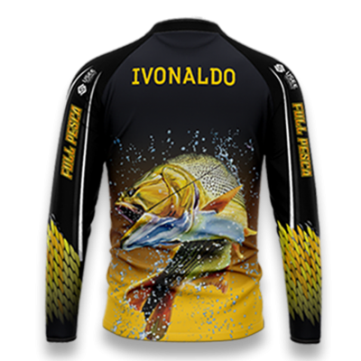 Camisa Pesca Personalizada